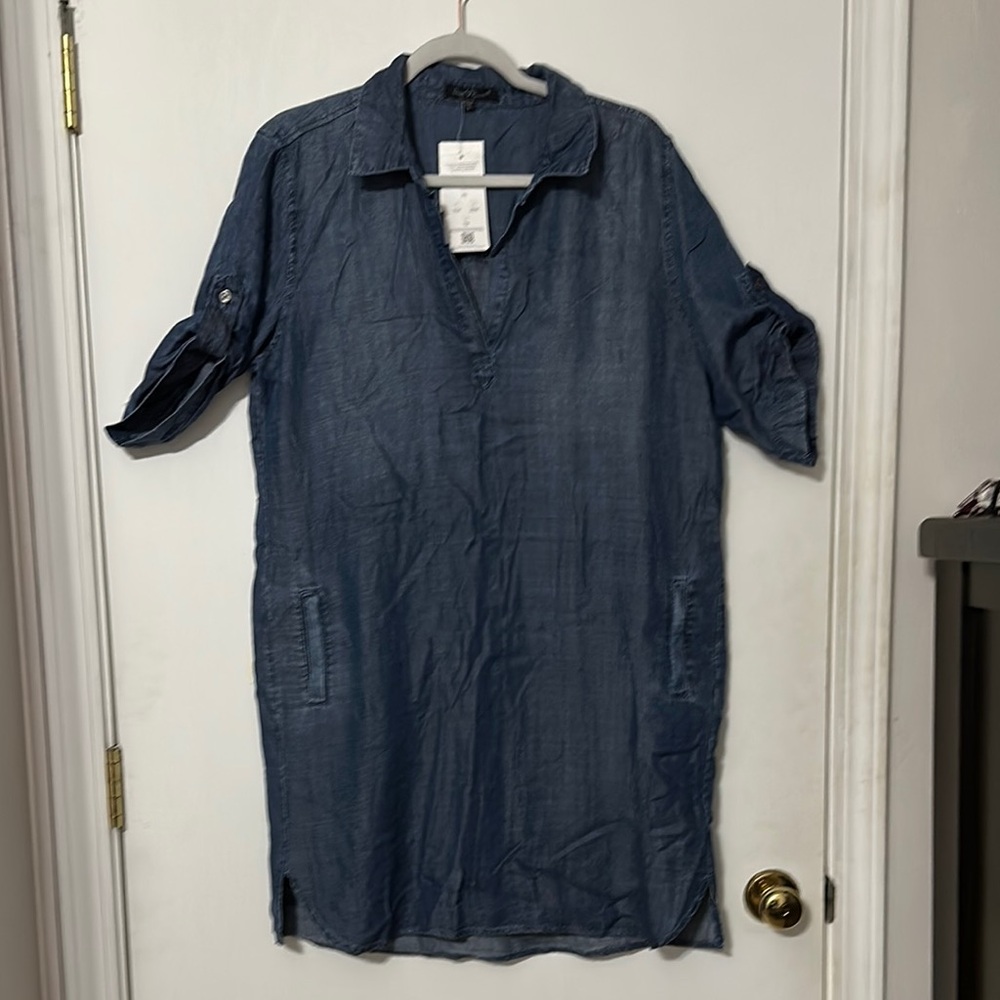 Velvet Heart Indigo Denim Dress